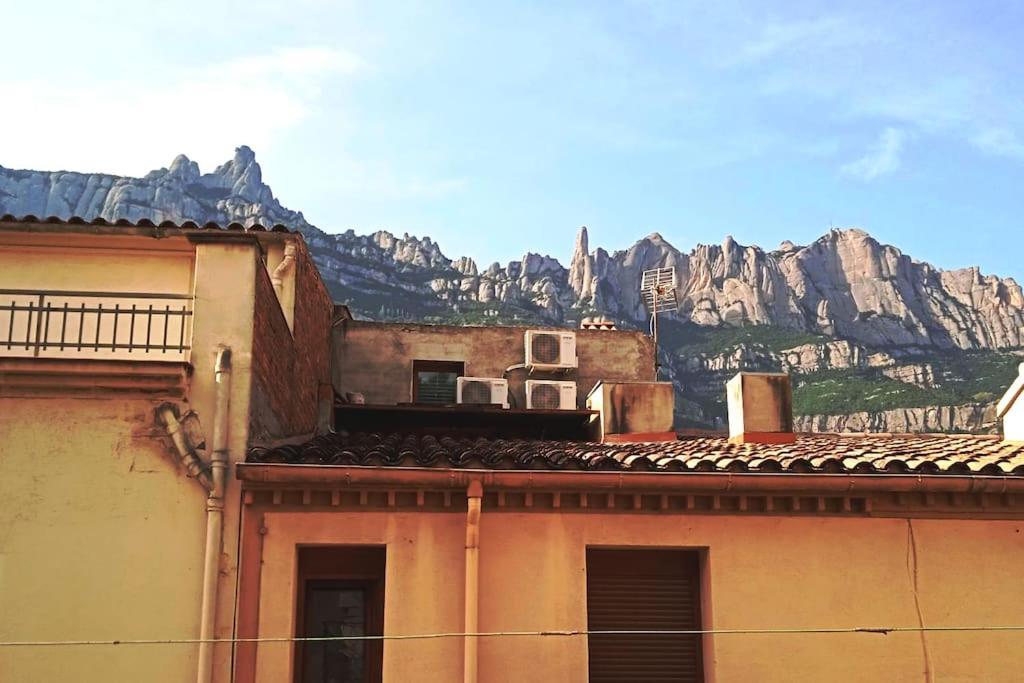 Piso Con Desayuno Incluido Y Vistas A La Montana. Apartment Monistrol de Montserrat Ngoại thất bức ảnh
