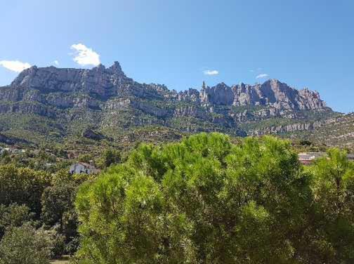 Piso Con Desayuno Incluido Y Vistas A La Montana. Apartment Monistrol de Montserrat Ngoại thất bức ảnh